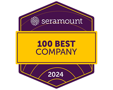 Seramount 100 Best Companies 2023 logo