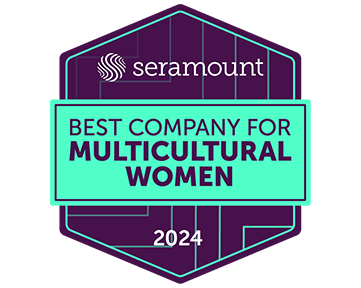 Seramount Best Company for Multicultural Women 2023 logo