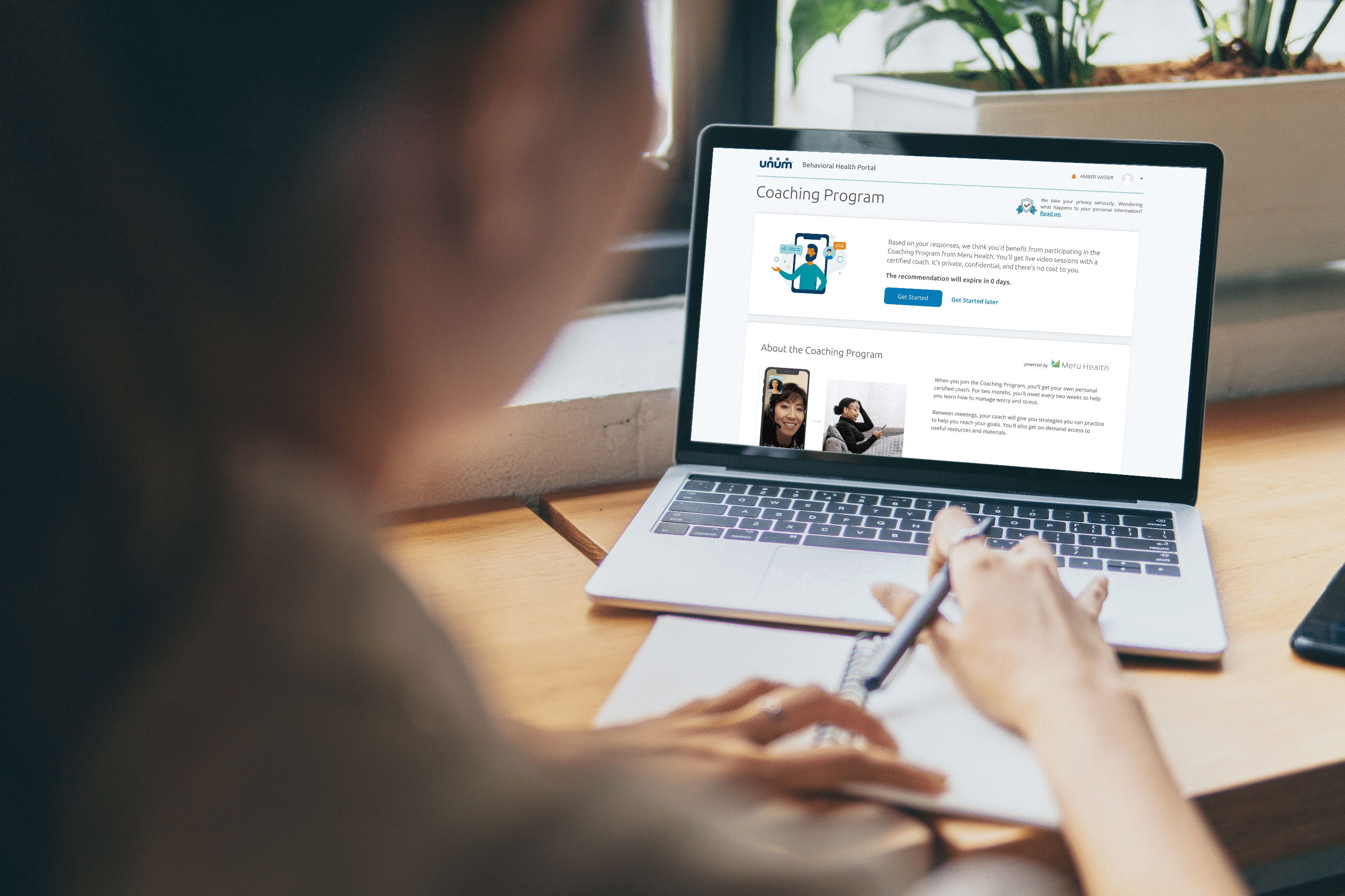 Unum Behavioral Health portal