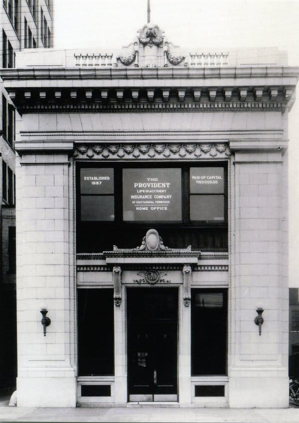 1910 - Provident Building<br>Chattanooga, TN