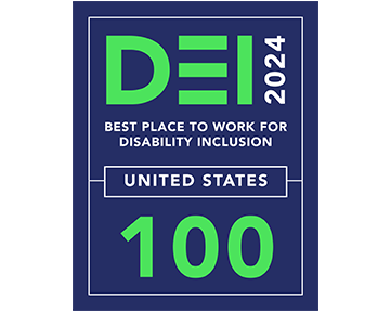 DEI Best Place to Work Disability Inclusion logo