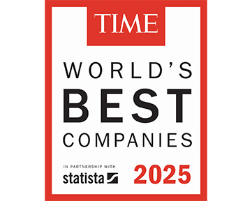 Time Magazine World's Best Companies 2025 logo