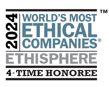 Ethisphere 2024 award logo