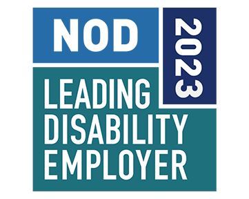 NOD Leading Disability Employer logo