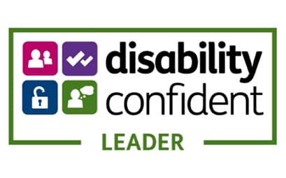 Disability Confident Leader logo